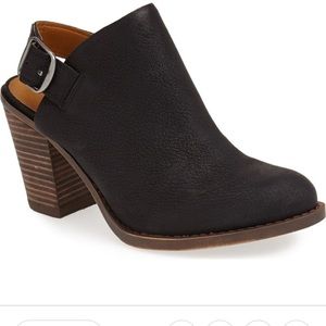 EUC Lucky Brand Emery Slingback Open Bootie 7 1/2